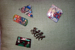 Examples of jewelry sold at Spinaweb
